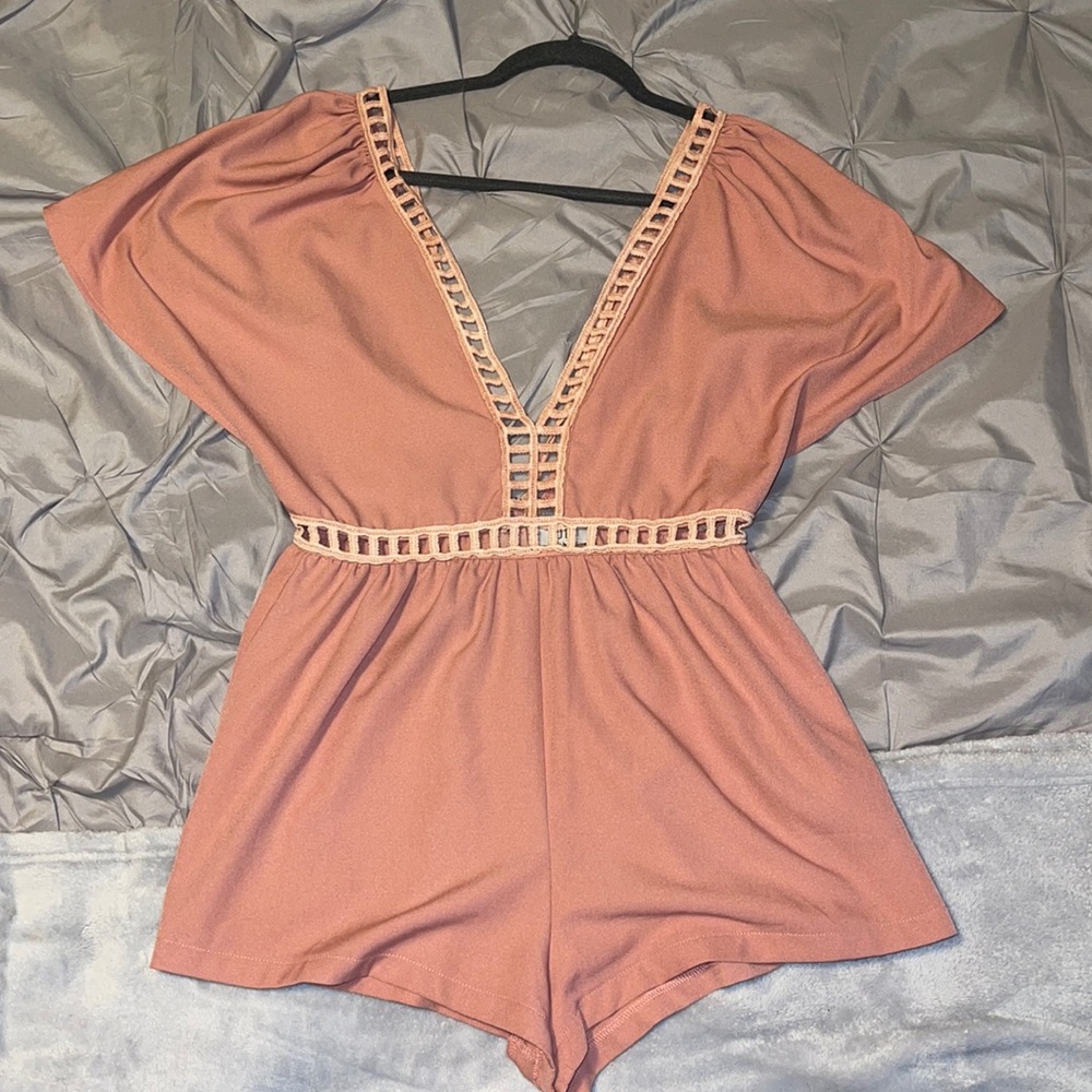 Tobi Romper - Pink